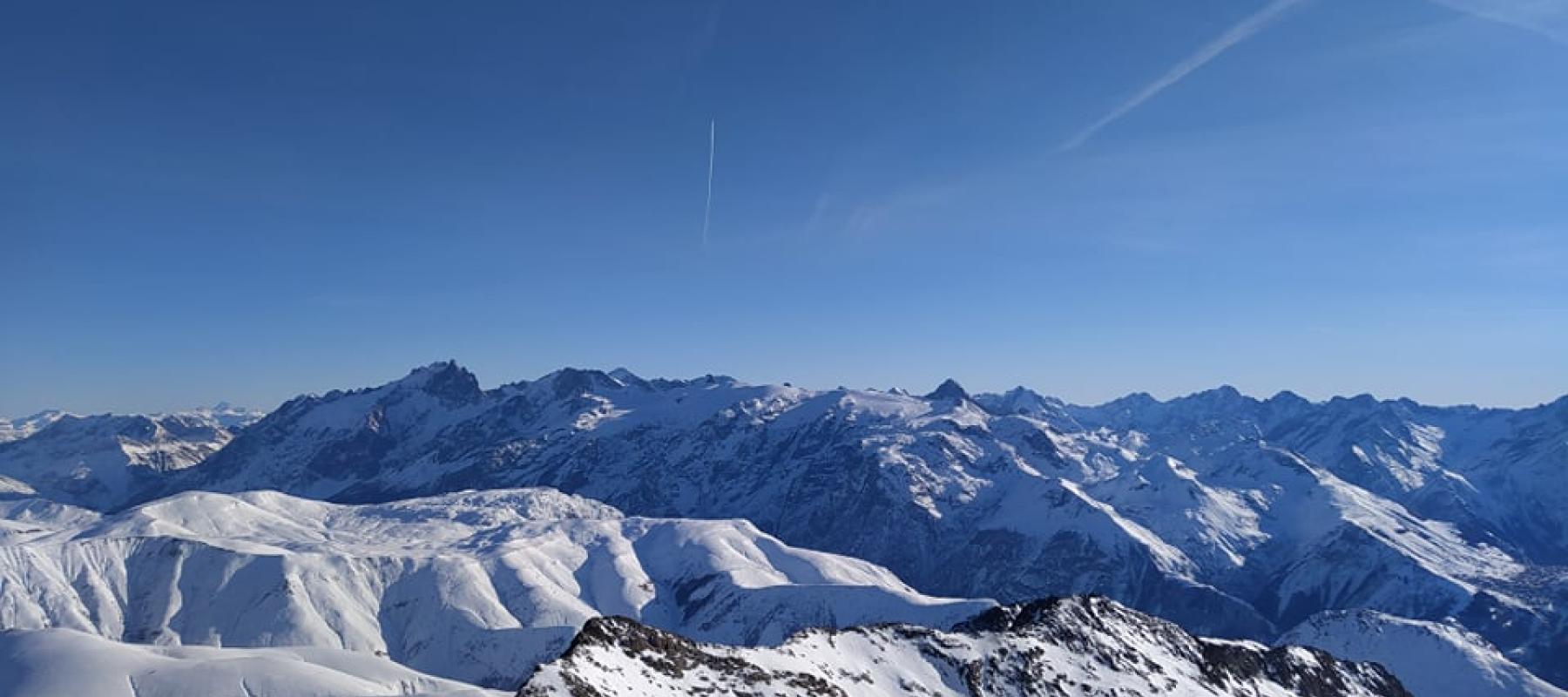 Vue sur le Plateau depuis le Pic Blanc