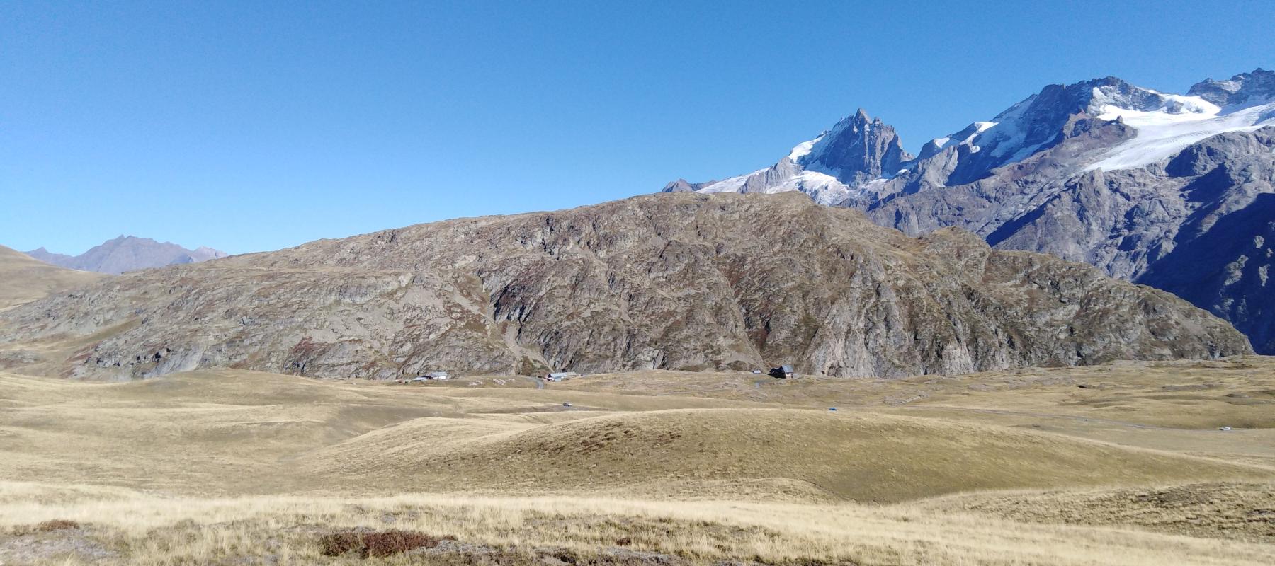 Vue plateau secteur refuges