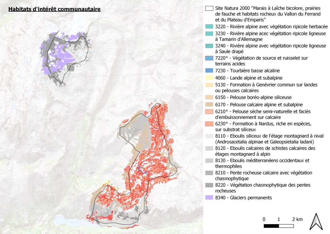 Cartographie HIC