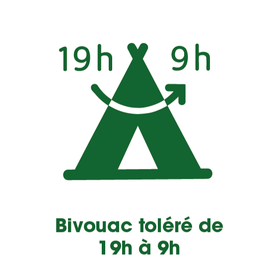 Bivouac toléré