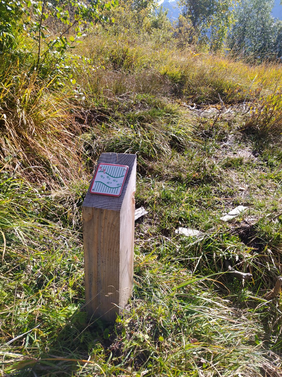 Potelets mise en défens Cascade pétrifiante