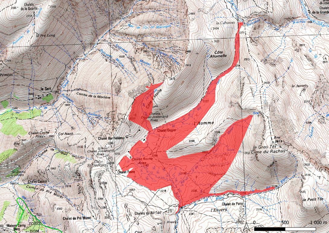 Carte APPB Marais du Rif Tort